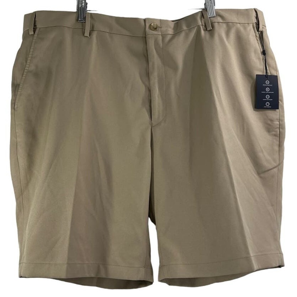 Jos. A. Bank Traveler Performance Tan Shorts Size 44R NWT